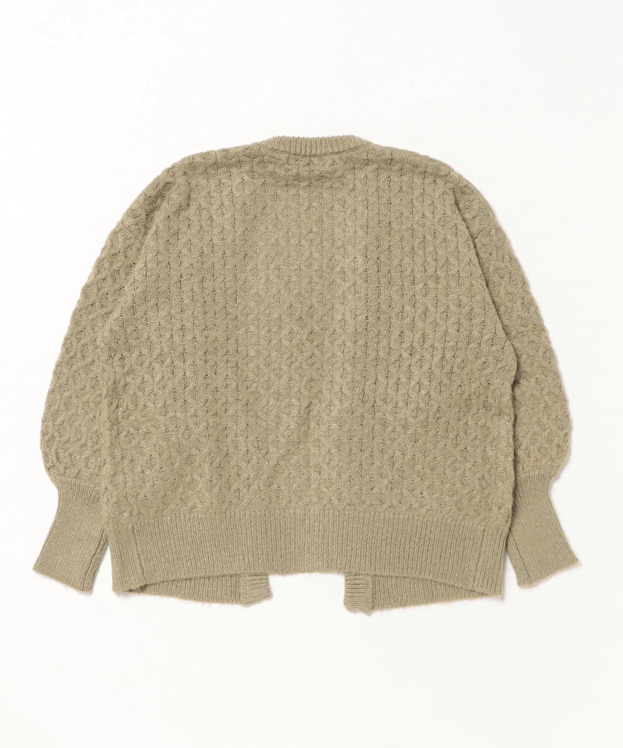 Детский кардиган-свитер с сотовым узором Gretel Cardigan Rylee + Cru, Fern — фото 2