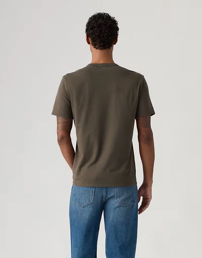 Футболка original Levi's, коричневый — фото 2