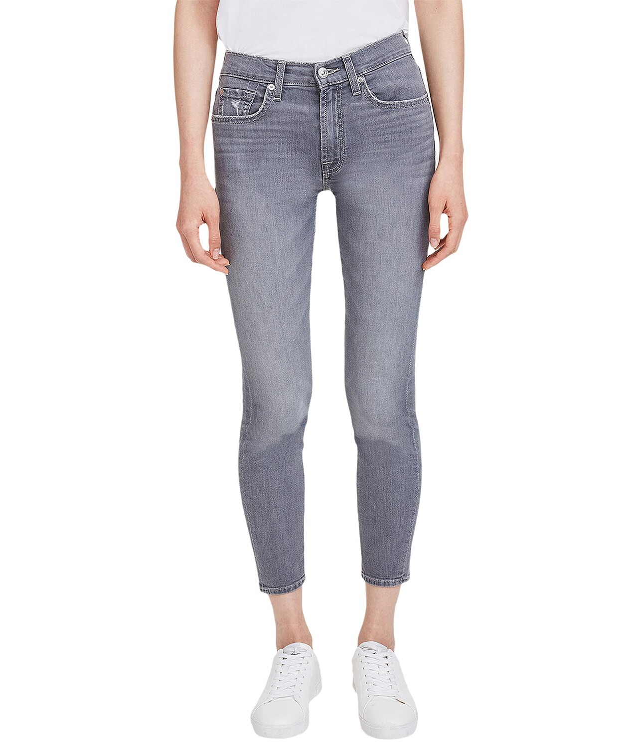 

Джинсы 7 For All Mankind, The High-Waisted Skinny in Walker