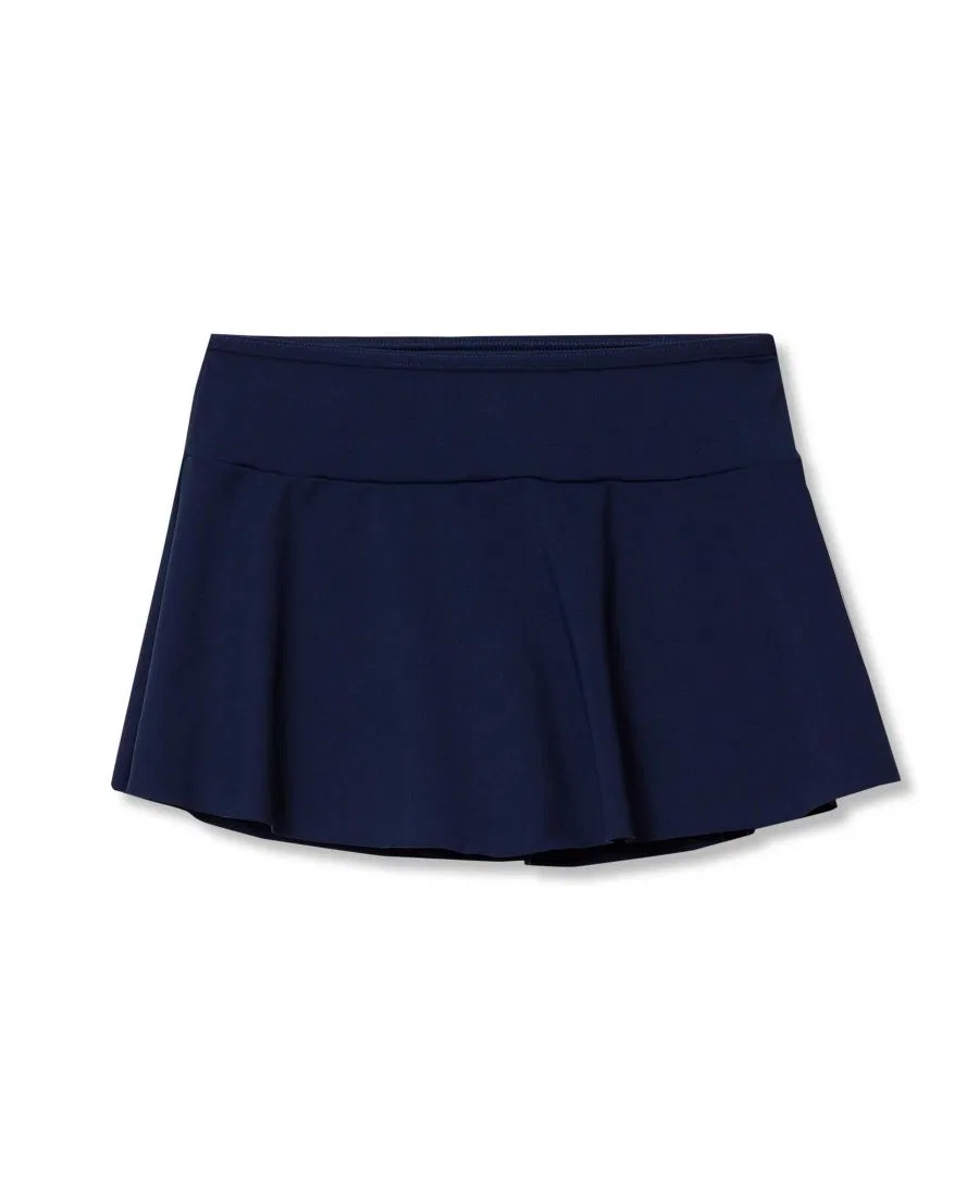 Юбка-плавки для девочек Chlorine Resistant Swim Skirt Lands' End, Deep Sea Navy