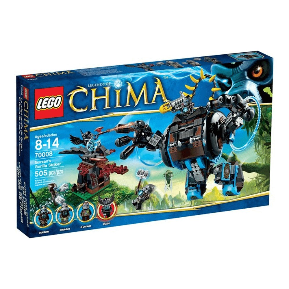 Конструктор LEGO Legends of Chima 70008 Горзанский робот Гориллы - фото