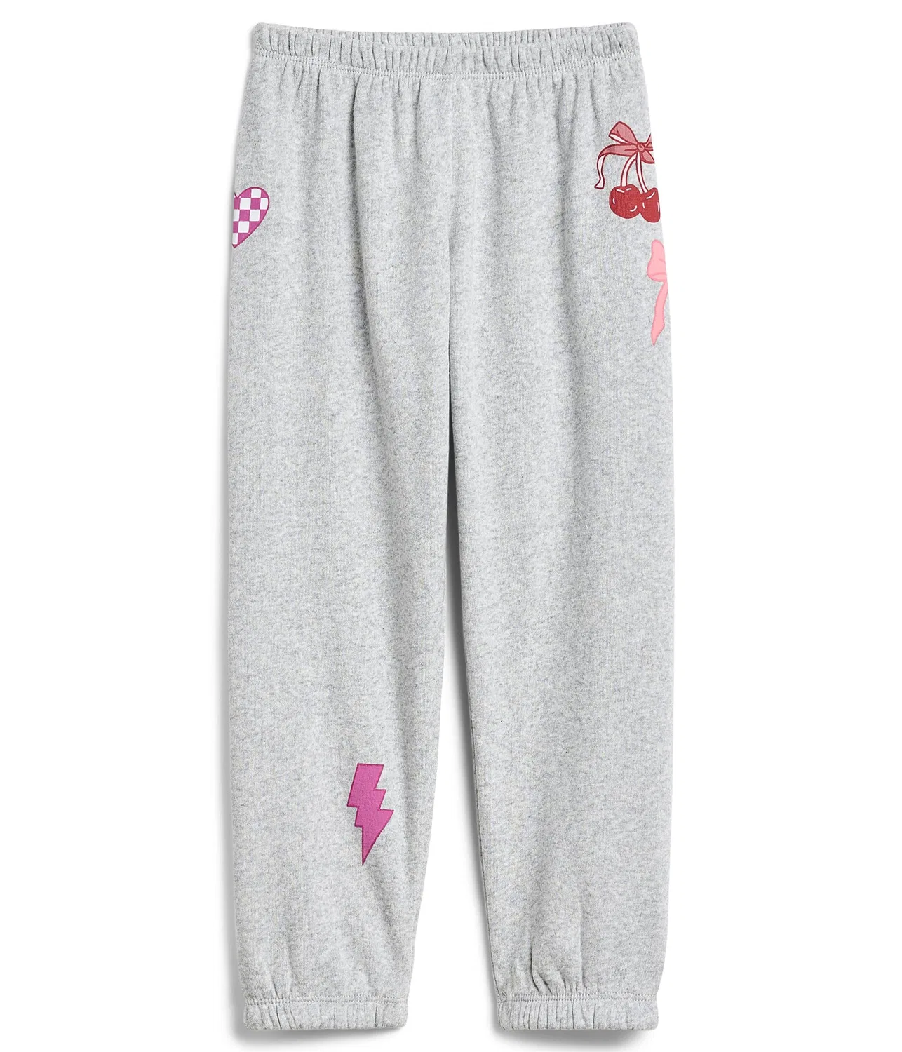 Спортивные брюки Pink Dreams Graphic Joggers (для маленьких и больших детей) Chaser Kids, Heather Grey