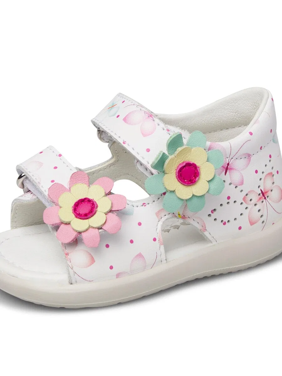 Сандалии Falcotto 'MONGY' белого цвета