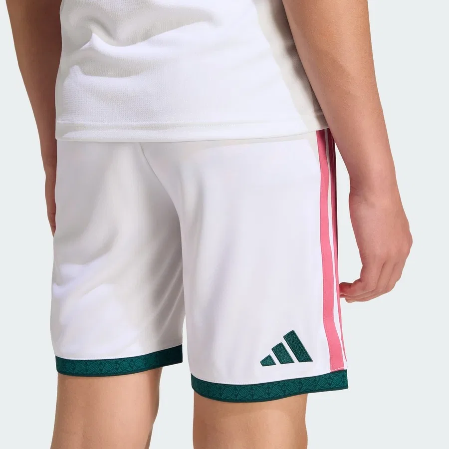 Детские шорты с принтом Real Madrid 26/27 Home Shorts Kids adidas, Белый — фото 4