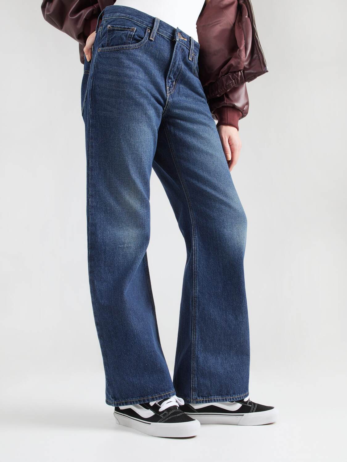 LEVI'S  Джинсы клеш 'Middy Loose Boot Jeans' в темно-синем цвете — фото 3