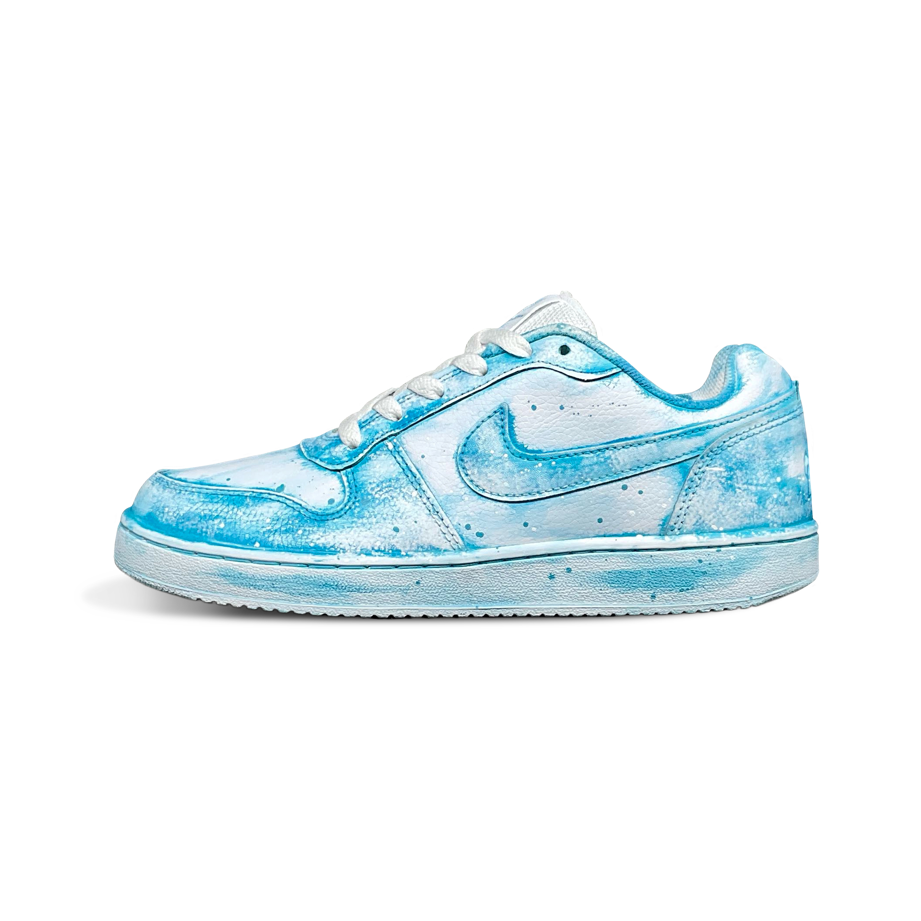 

Nike Кроссовки для скейтбординга EBERNON, низкие, мужские, белые/синие