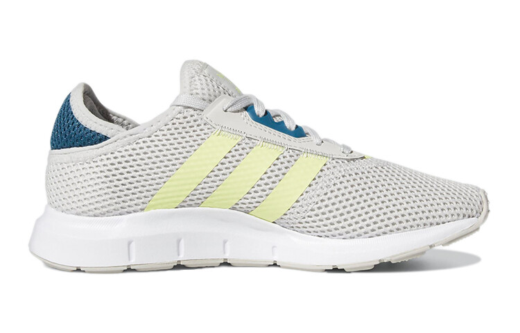 Кроссовки Swift Run X Kids GS Low-top Серый/желтый/синий Adidas Originals — фото 2