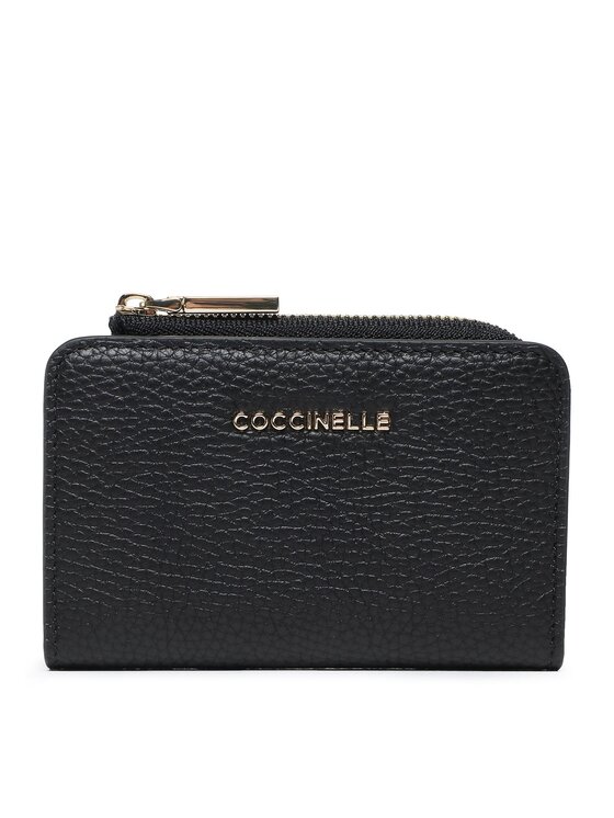 

Маленький женский кошелек MW5 Metallic Soft E2 MW5 17 01 01 Coccinelle, чёрный