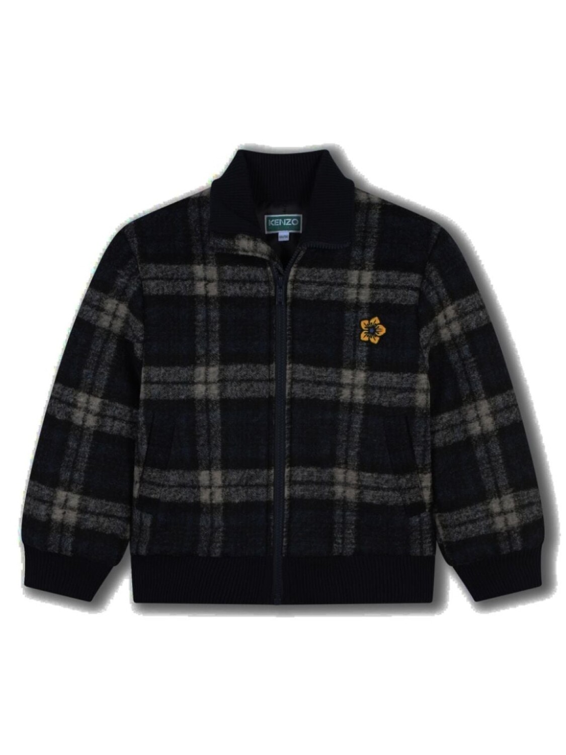 

Kenzo Kids жакет в клетку, синий
