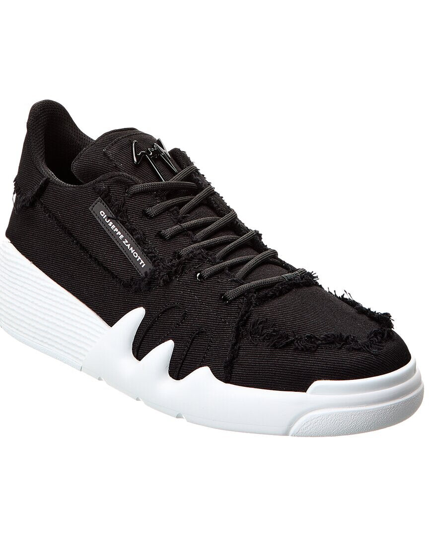 

Кроссовки Giuseppe Zanotti Talon из парусины, черный