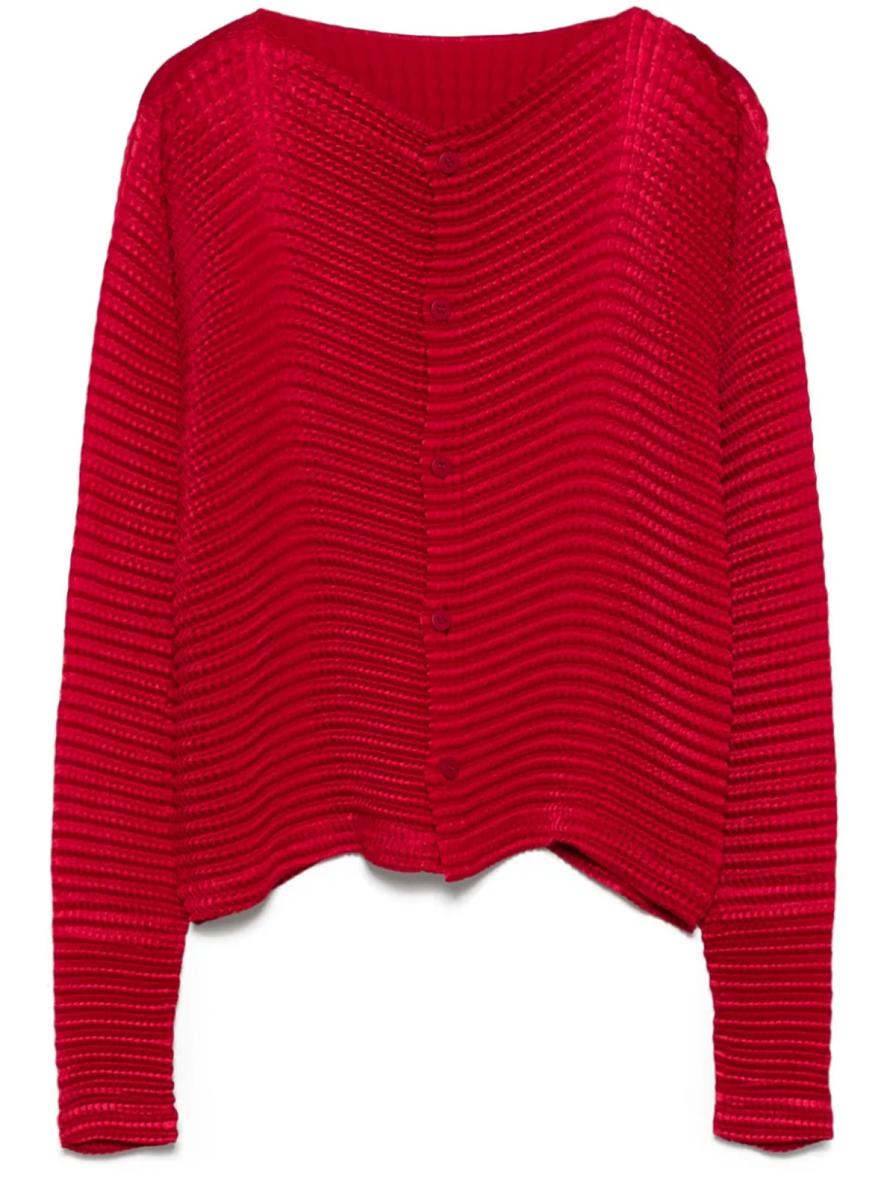 

Укороченная куртка Issey Miyake, красный