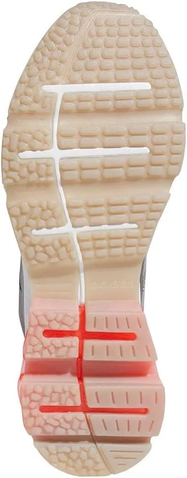 Мужские беговые кроссовки Adidas Quadcube, Grey Light Granite Light Granite Signal Coral — фото 3