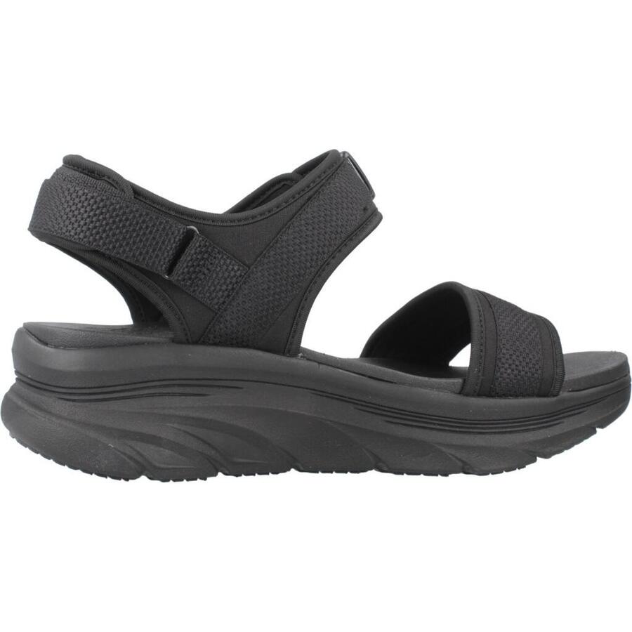 Сандалии Skechers модель Dlux Walker цвет черный — фото 4
