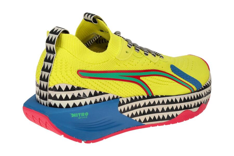 Кроссовки Puma PWR XX NITRO LUXE LEMLEM, жёлтые, женские, спортивные, 379040 — фото 4