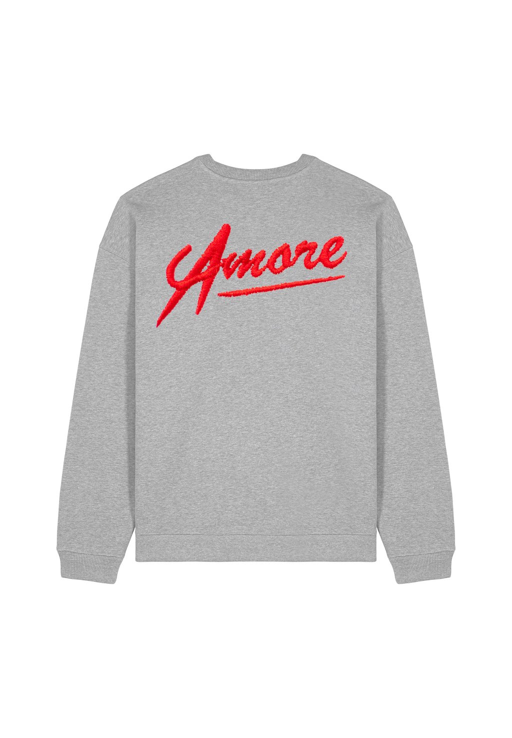 

Толстовка AMORE BACK EMBROIDERY UNISEX Mira Paris, пятнистый серый
