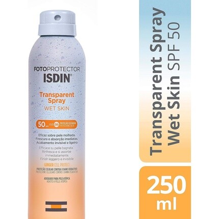 Солнцезащитный спрей для влажной кожи SPF 50, 250 мл — фото 2