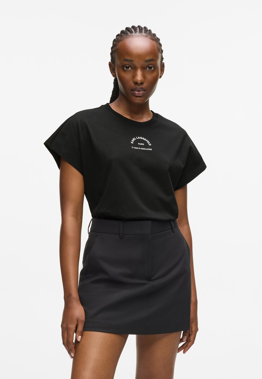 

Футболка KARL LAGERFELD GLITTER, Black, Черный, Футболка KARL LAGERFELD GLITTER, Black