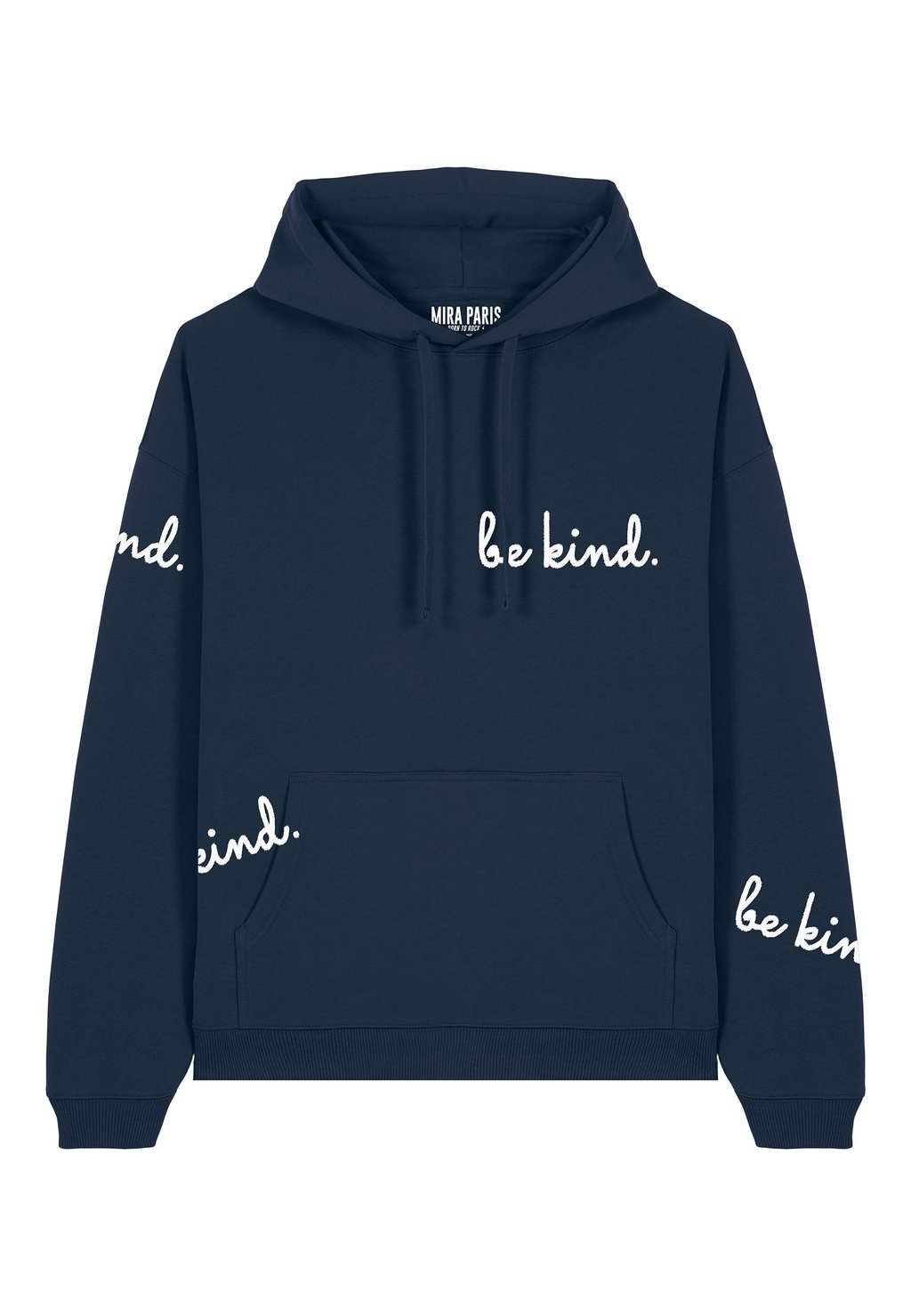 

Толстовка с капюшоном KIND IS KING PRINT HEAVYWEIGHT - Sweatshirt Mira Paris, темно-синий