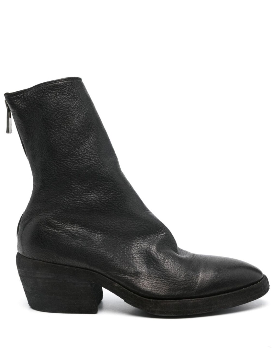 Guidi сапоги с пряжкой, черный
