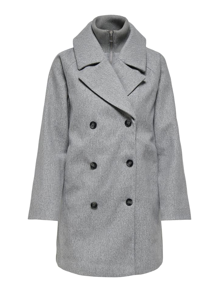 

Зимнее пальто JDY, средний серый меланж
