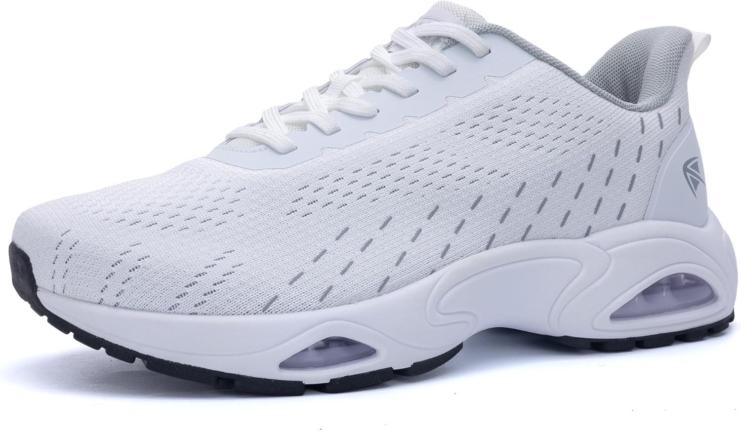 

Мужские кроссовки с широкой носочной частью и поддержкой свода стопы, ортопедические кроссовки при плантарном фасците, спортивные обувь с амортизацией для бега для облегчения болей в ногах, размеры США 8-13 W Winbet, Whitegray-1