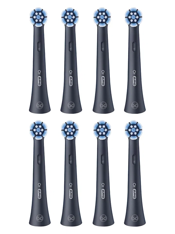 Набор сменных насадок для зубной щетки Oral-B iO Kids Spiderman черный — фото 2