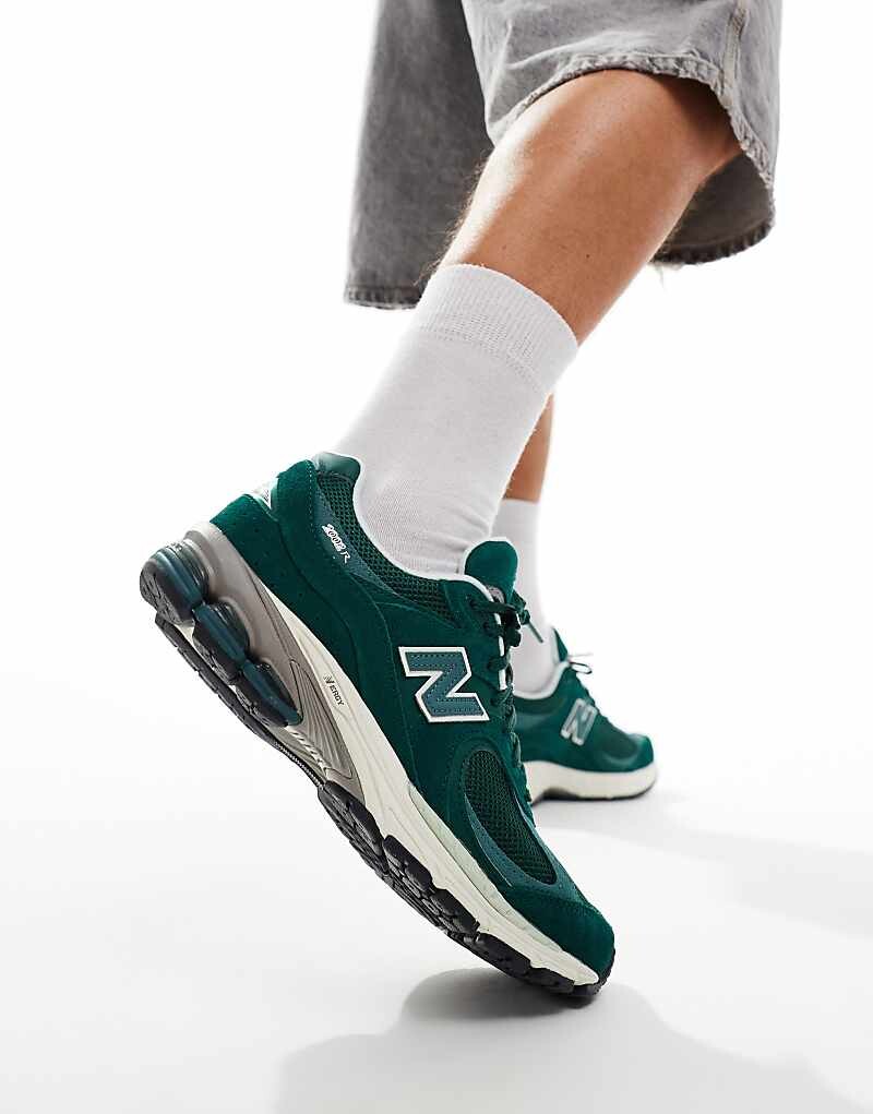 

Зеленые мульти-кроссовки New Balance 2002, Зеленый, Зеленые мульти-кроссовки New Balance 2002