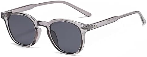 

Винтажные квадратные солнцезащитные очки 2026 года для женщин, маленькие солнцезащитные очки для мужчин, очки для вождения, женские солнцезащитные очки UV400 MTZJH, Gray