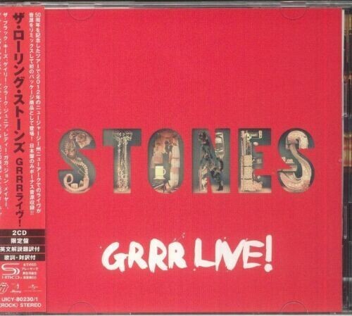 

CD диск Rolling Stones: Grrr Live! - SHM-CD