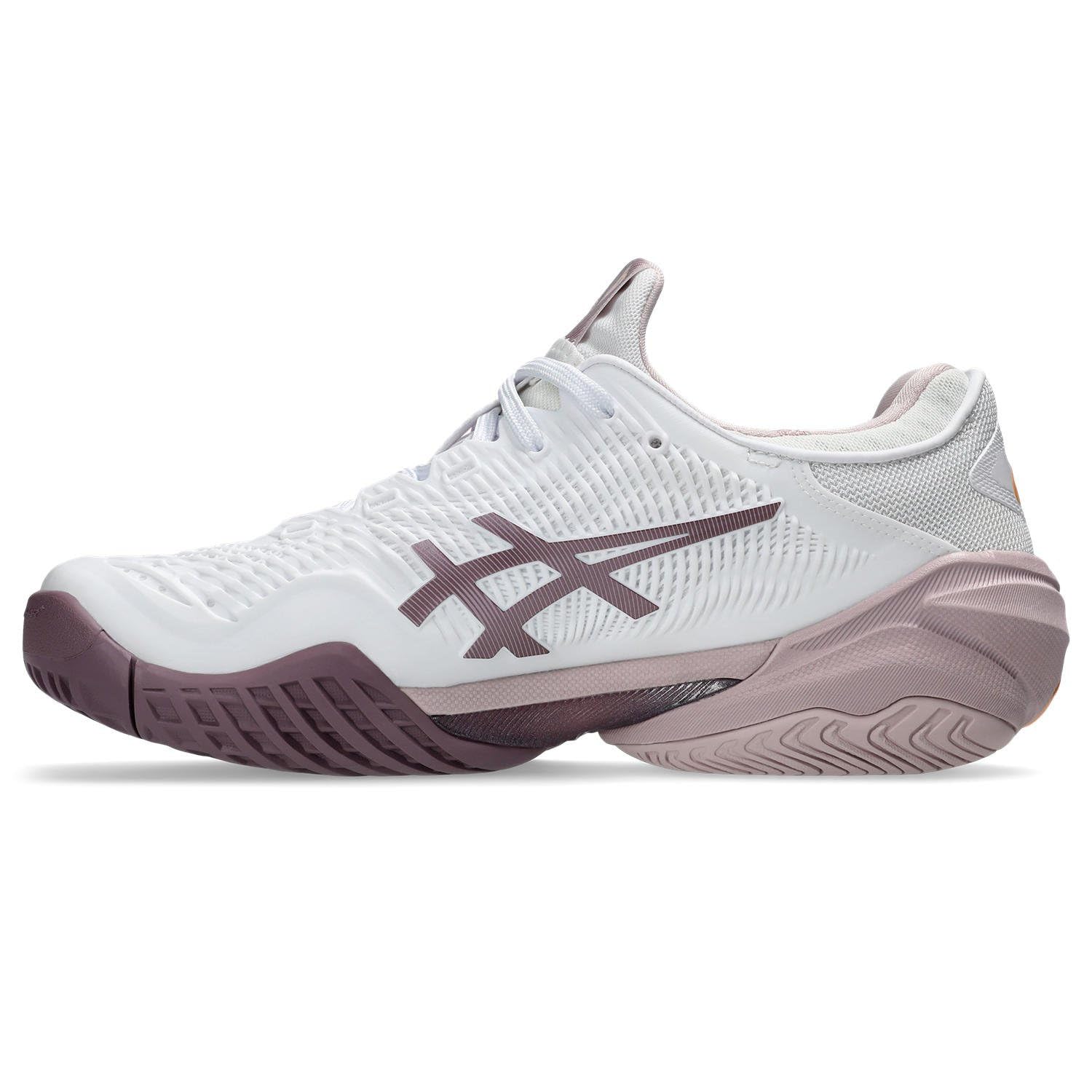 Кроссовки ASICS Women'S Court Ff 3, White/Watershed Rose — фото 4