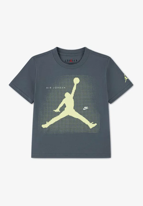 Футболка унисекс с принтом jumpman в виде сетки и размытия Jordan, Hasta