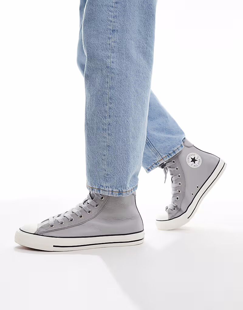 

Кеды Converse Chuck Taylor All Star Hi Wide в сером цвете