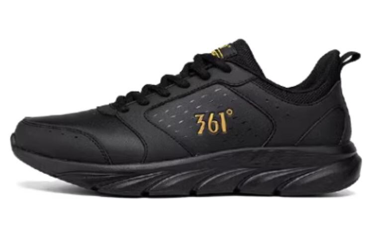 

Кроссовки мужские Lifestyle Shoes Men Low-Top 361°, цвет Black/Crown Gold