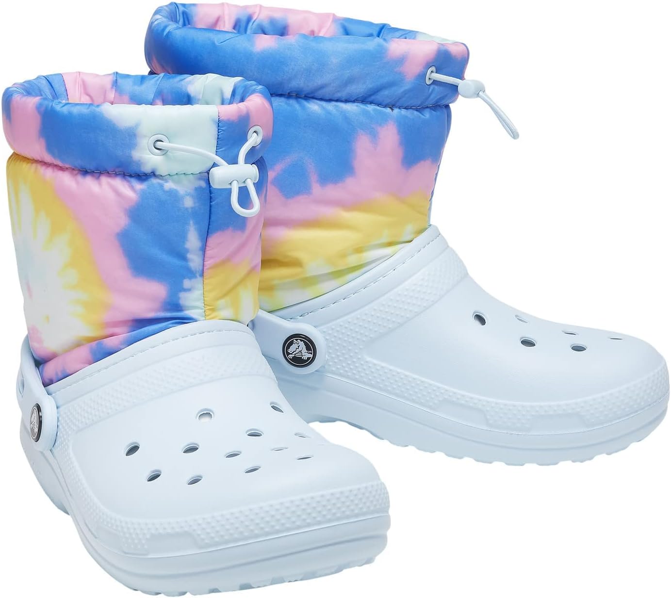 

Унисекс ботинки Crocs Classic с подкладкой Neo Puff, Pastel Tie Dye