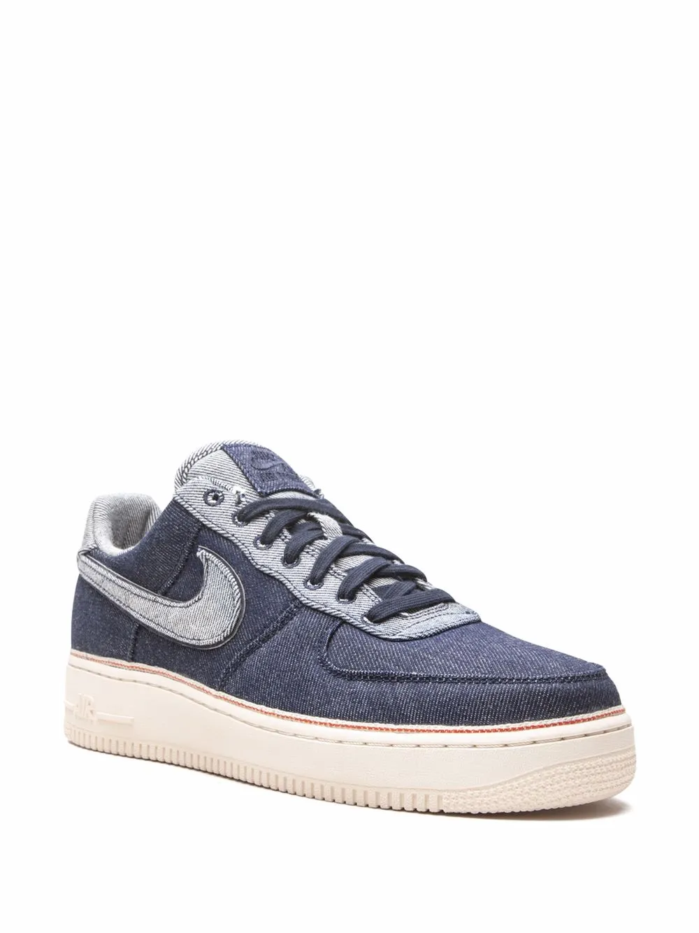 Кроссовки Air Force 1 07 PRM 3x1 Nike, синий — фото 2
