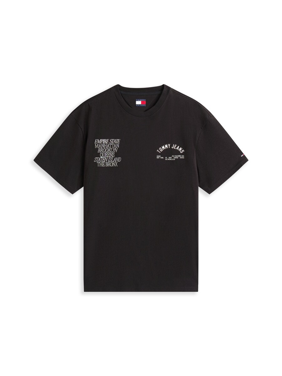 

Рубашка Tommy Jeans BOROUGHS, черный