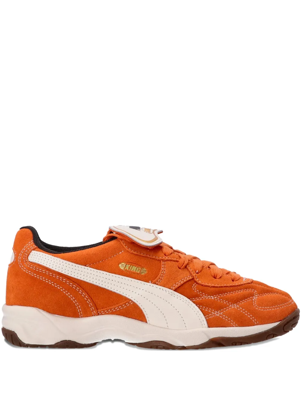 Кроссовки Indoor со вставками PUMA, оранжевый