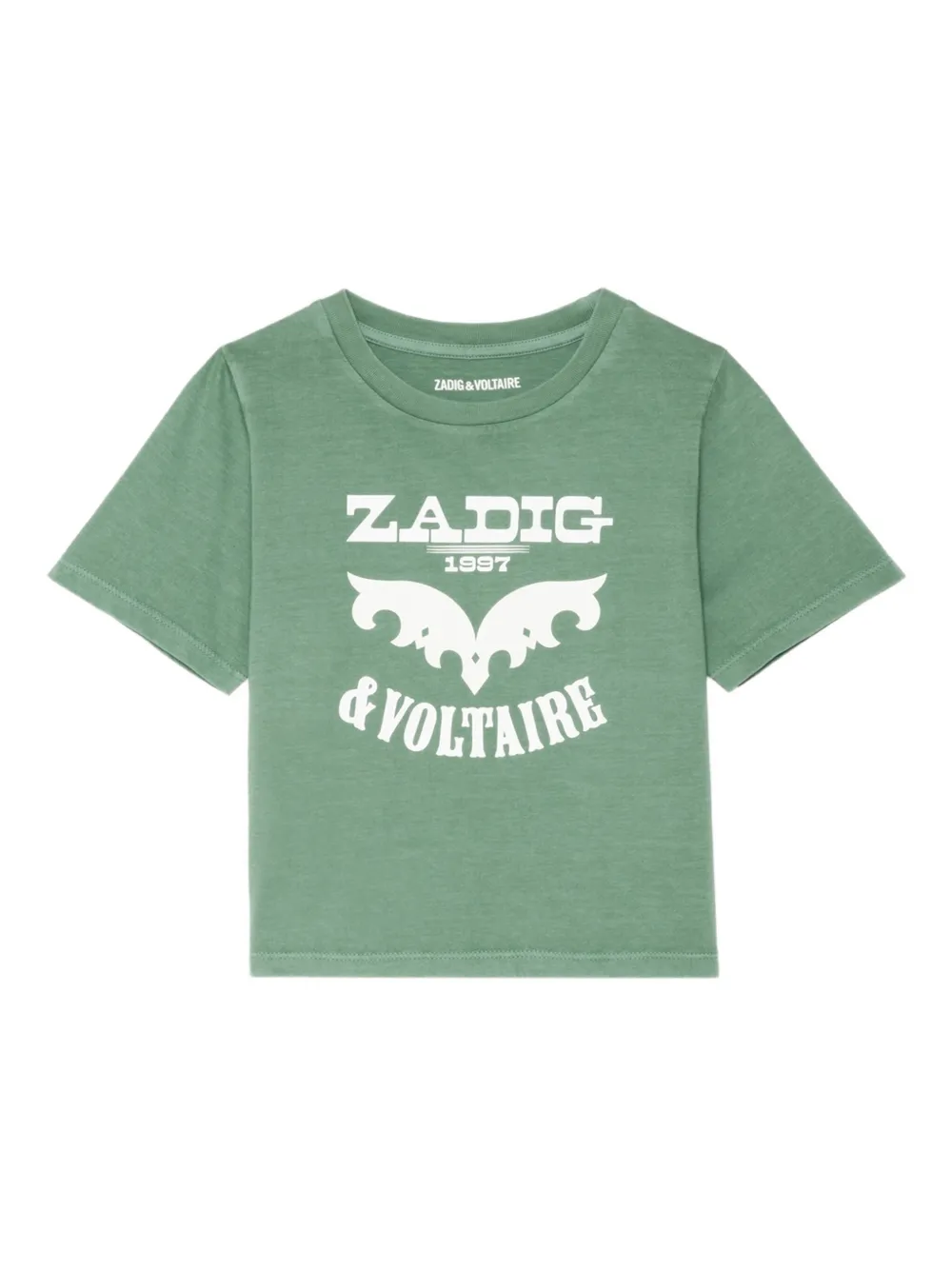 

Футболка с графичным принтом Zadig&Voltaire, зеленый