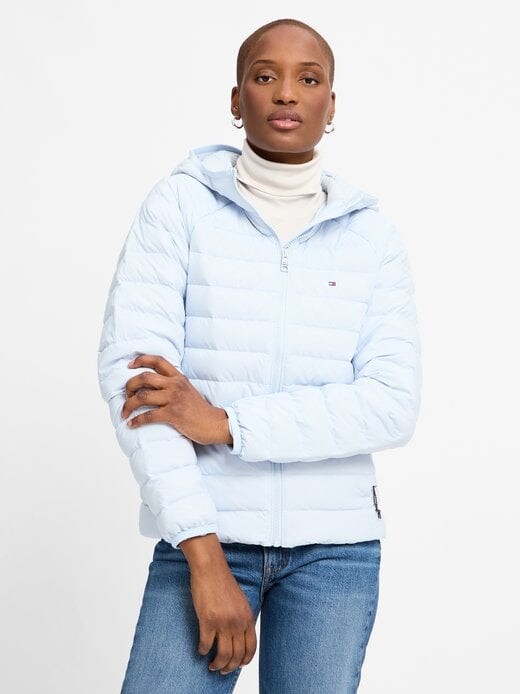 

Пуховик Tommy Hilfiger, голубой