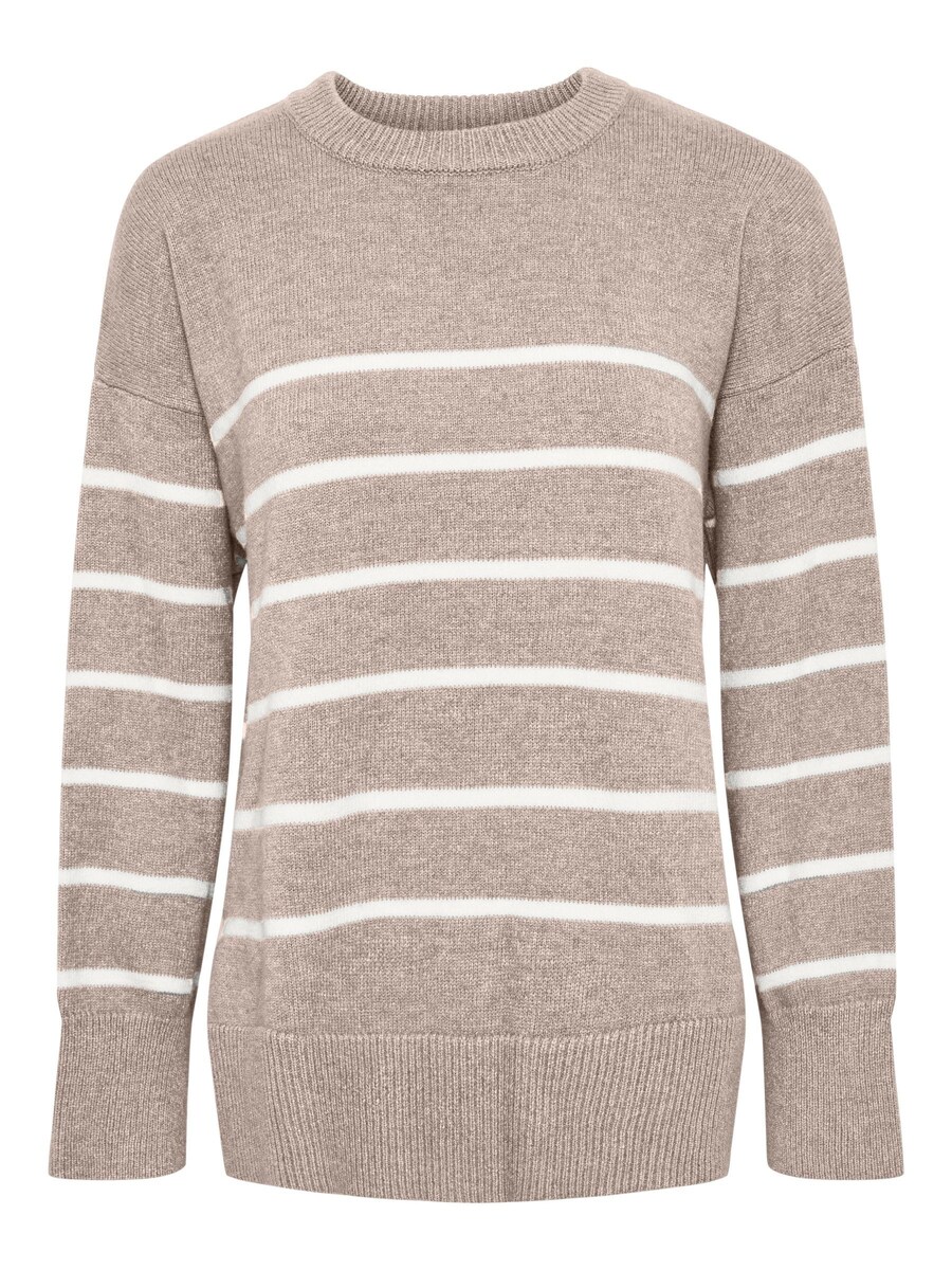

Тонкий вязаный свитер PIECES Sweater PCSille, серый