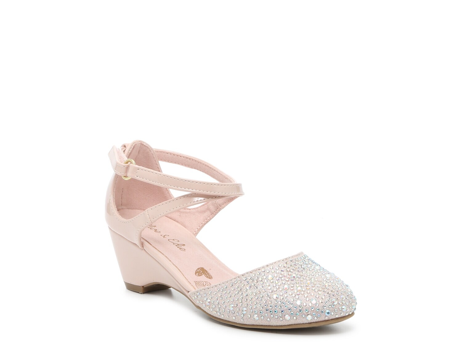 

Туфли детские Olive & Edie Tiffany 2, светло-розовый / серебряный