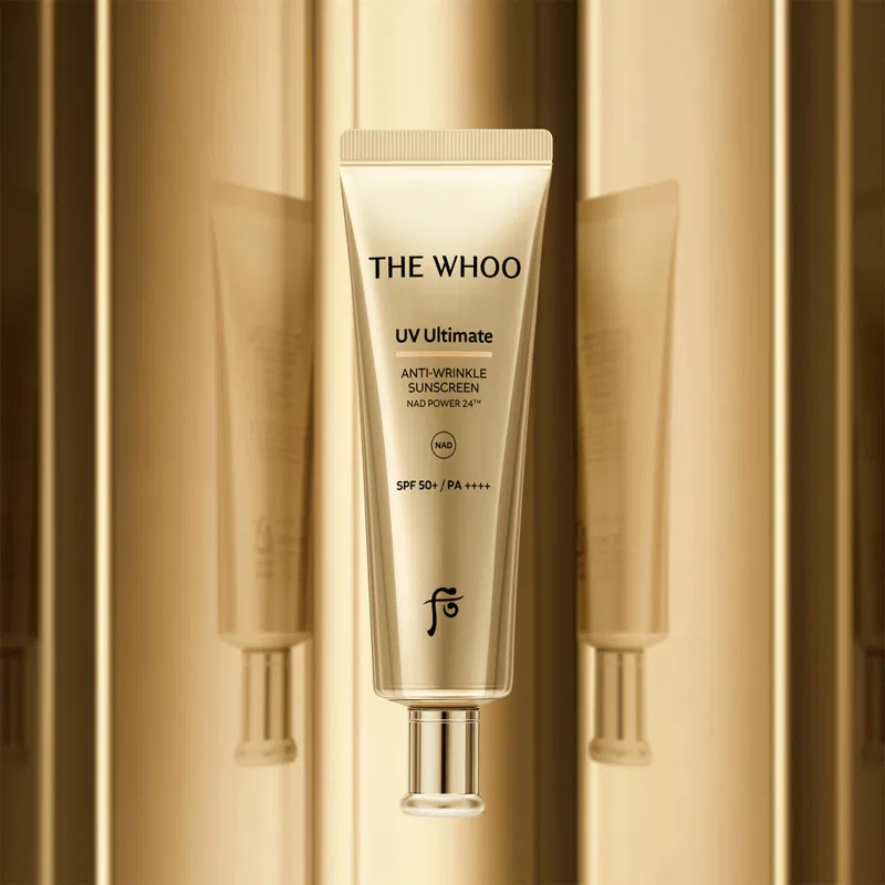 Солнцезащитный крем Gold Hydrating The History Of Whoo 50мл — фото 2