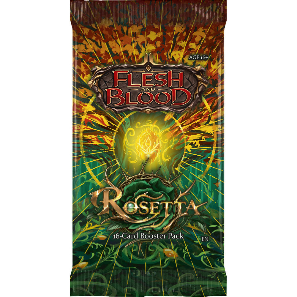 

Карточная игра Legend Story Studios Flesh & Blood TCG: Rosetta - Booster Pack