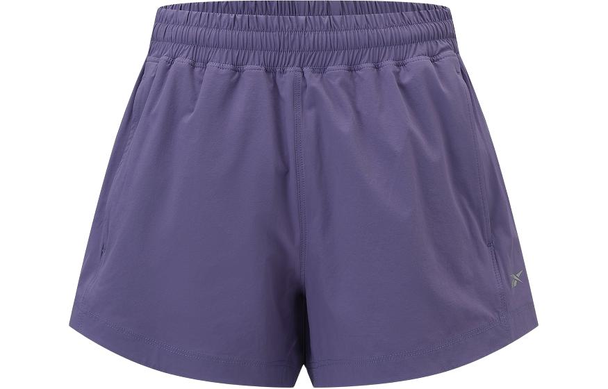 

Женские спортивные шорты серо-фиолетовые Reebok