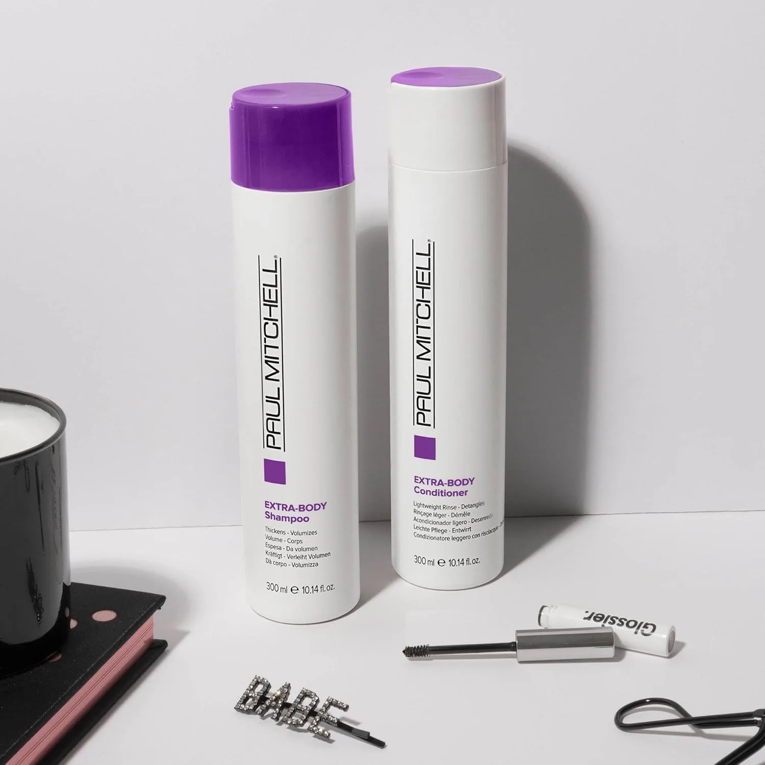 Шампунь и кондиционер для тела Paul Mitchell Extra-Body, литровый набор (33,8 жидких унций). — фото 4