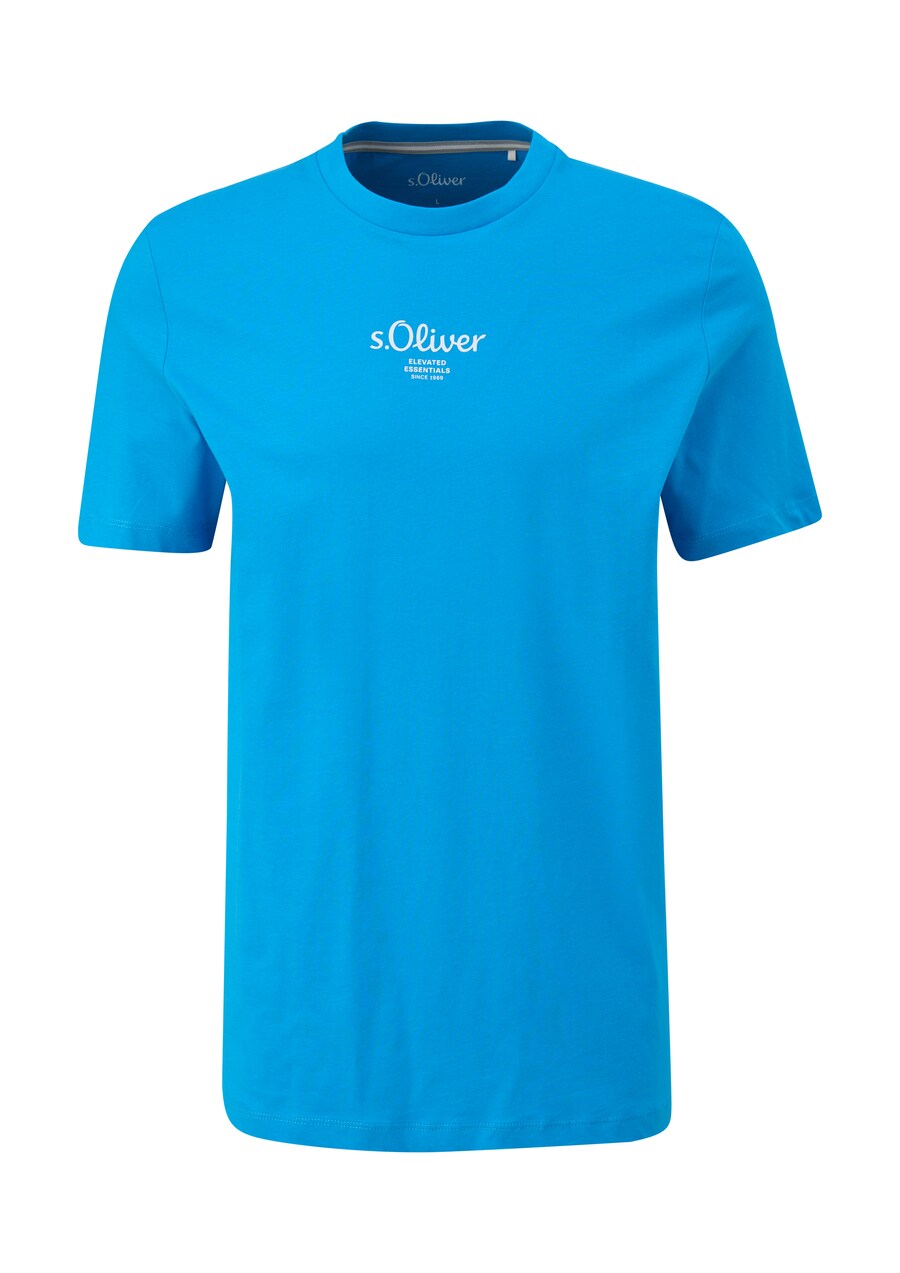 

Классическая футболка s.Oliver Shirt, светло-синий