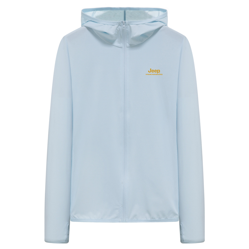 

Суперлегкая дышащая одежда с UV-защитой и охлаждающим эффектом для мужчин и женщин Jeep, women's - светло-синий