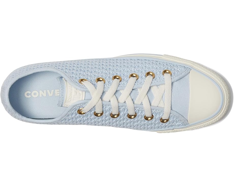 Кроссовки Converse Chuck Taylor All Star Low Top Sneaker, цвет Blue Supermoon/Egret/Gold — фото 2