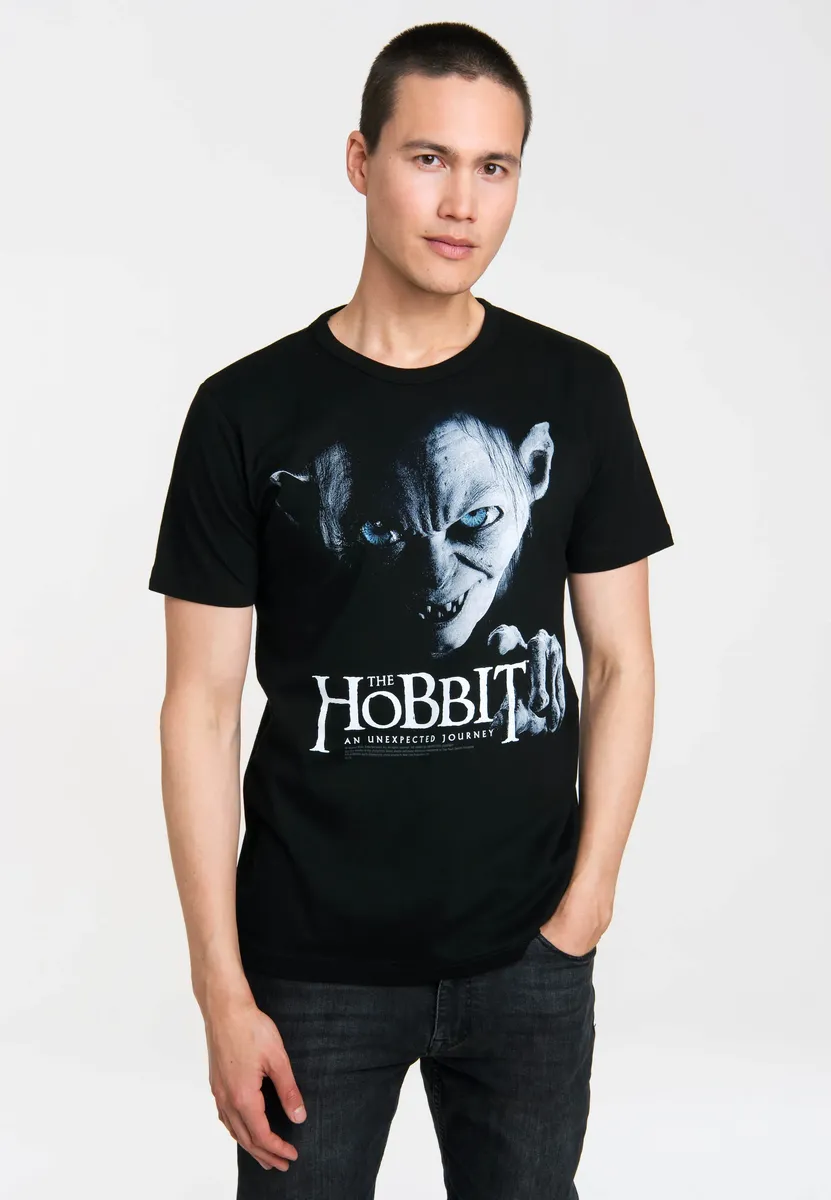 

Logoshirt Футболка "Хоббит - Горлум" с крутым принтом, черный