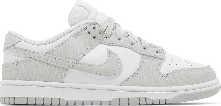

Кроссовки Wmns Dunk Low 'Light Silver Corduroy', серый